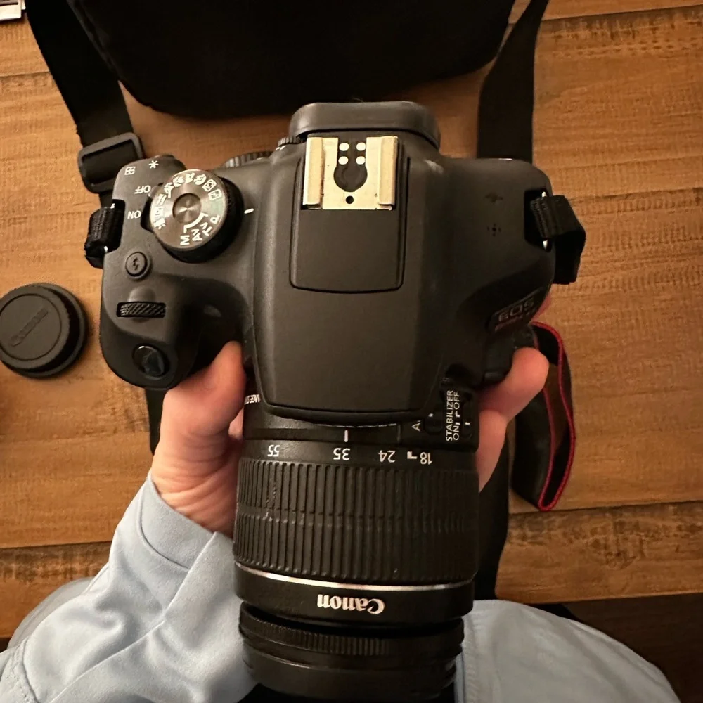 Canon Black Telephoto Zoom Lens 75-300mm